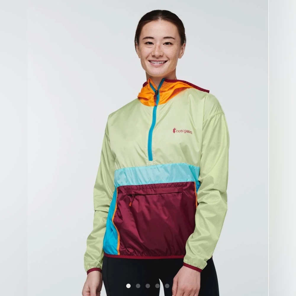 New Cotopaxi Teca Half Zip Packable Windbreaker Women’s Sz M